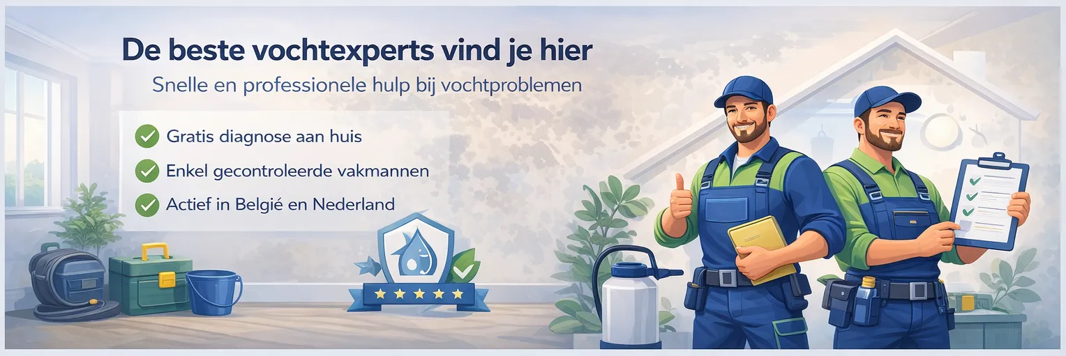 Vochtexperts voor een gratis diagnose aan huis